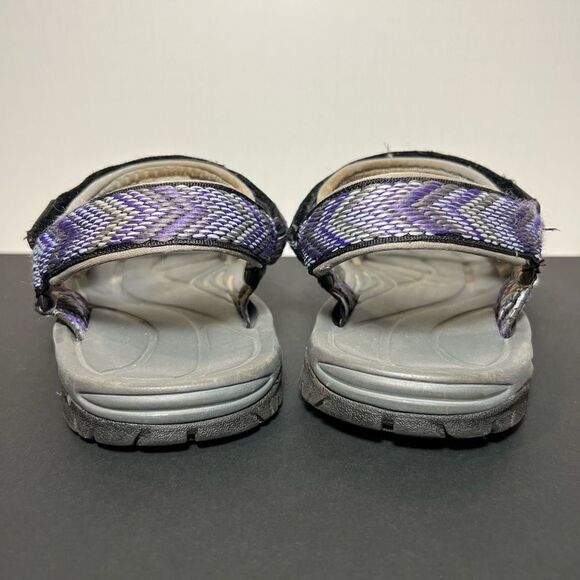 Womens NORTHSIDE Seaview Purple Open Toe Strappy Sandals / Size 10 - Picture 4 of 8